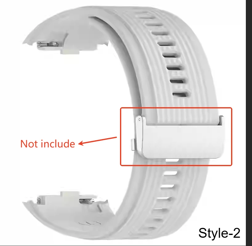 Premium Leather and Silicone Smartwatch Replacement Wristband