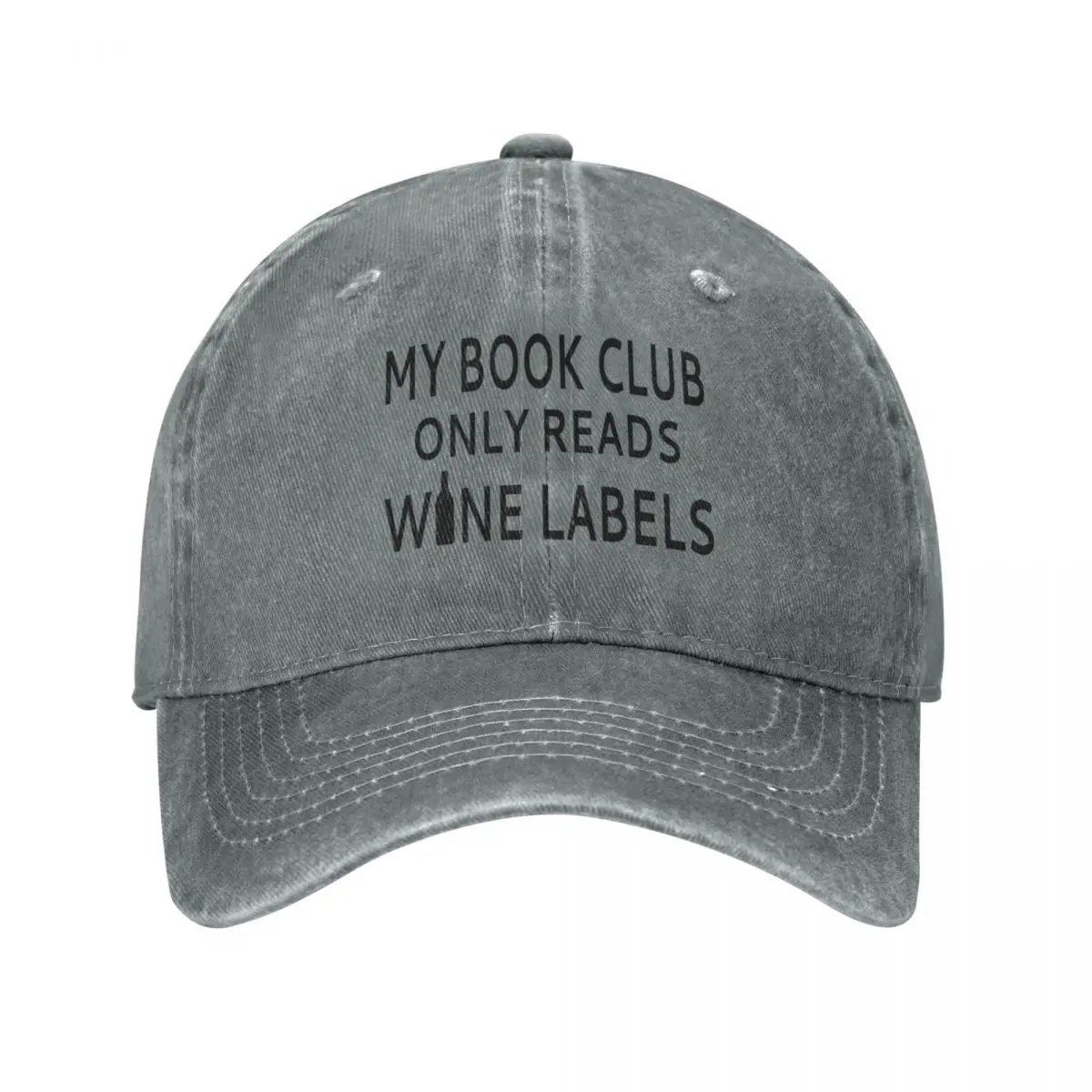 

My Book Club Only Reads Wine Labels Cap Cowboy Hat Luxury hat Hat women winter Men's