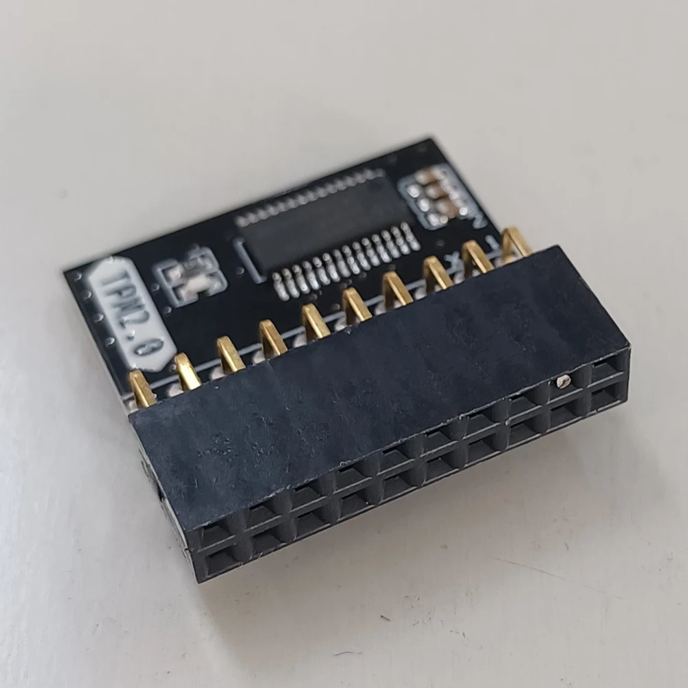 TPM 2.0 Encryption Security Module 20 Pin Motherboard Card for ASUS Gigabyte Motherboard for Windows 11 TPM 2.0 Module