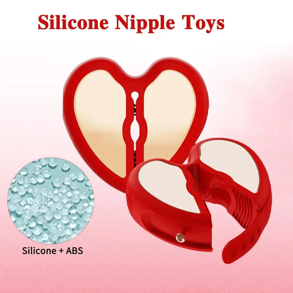 App Remote Control Nipple Clamp Breast Massage Vibrator BDSM Fetish Flirting Kinky Female Sex Toy For Women Couples Sex Pleasure Sex Toy
