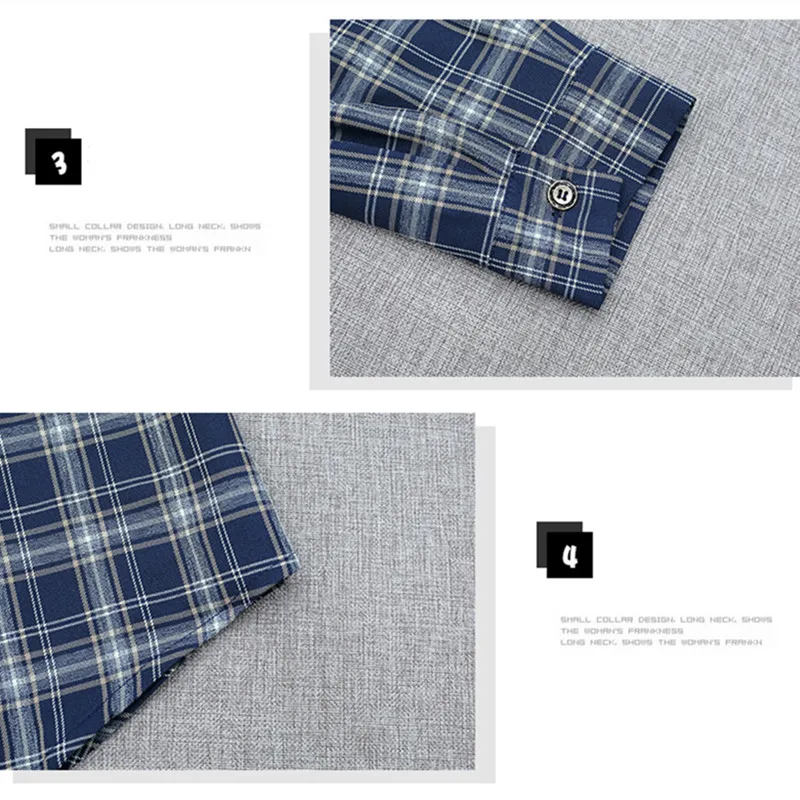 Women'S Fashion Korean Loose Casual Versatile Long Sleeved Top Female Spring And Autumn New Temperament Checkered Shirt Lady