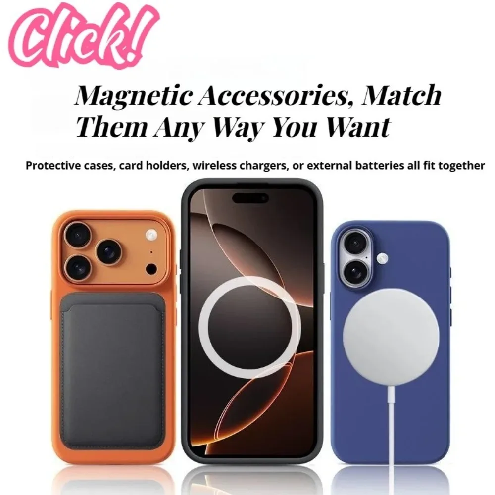 Premium Liquid Silicone Case with Magsafe Compatibility and Drop Protection