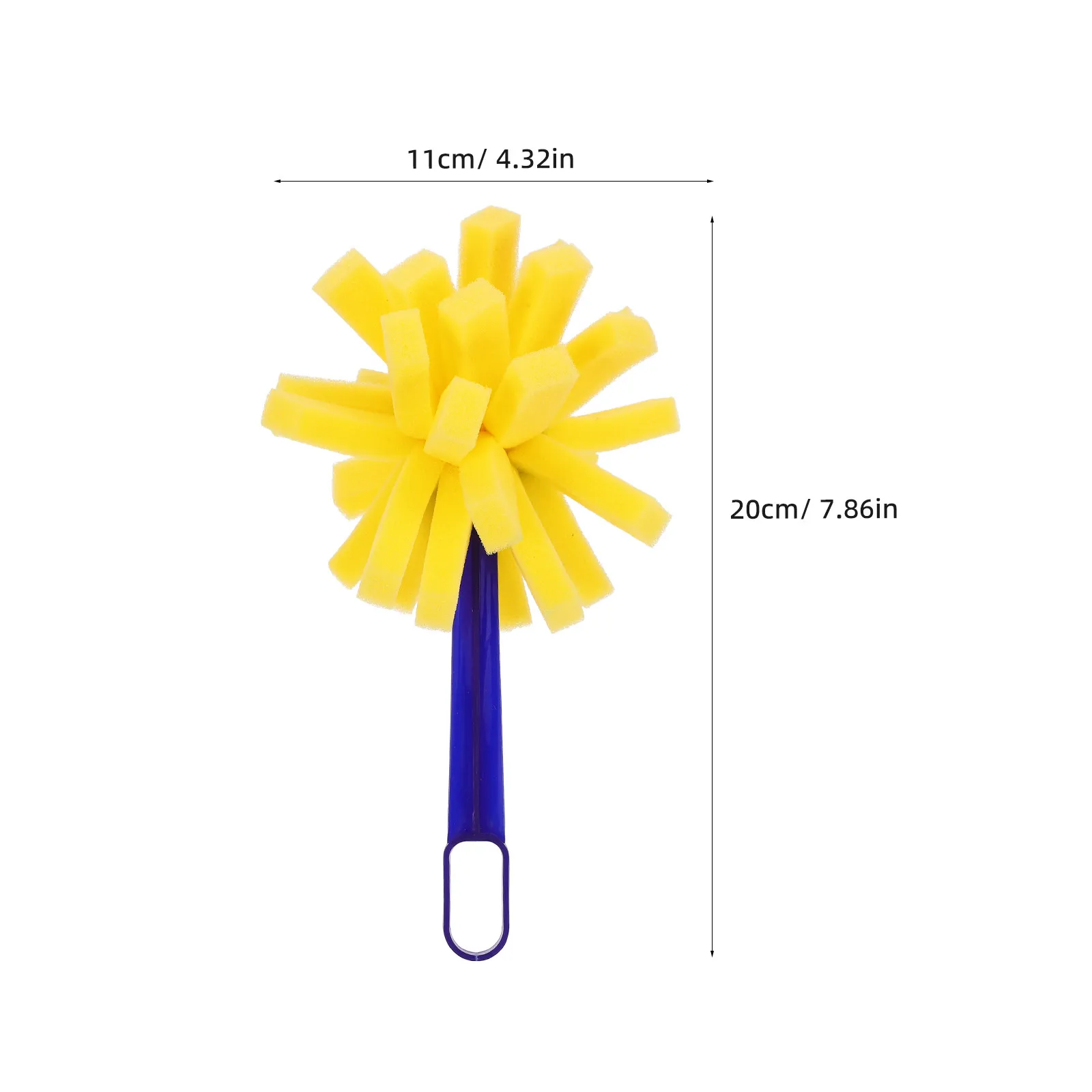 10Pcs 스폰지 브러쉬 페인팅 도구 손잡이가 있는 질감 있는 페인트 스폰지용 다용도 재사용 가능한 공예 드로잉 미술 용품 ??세트