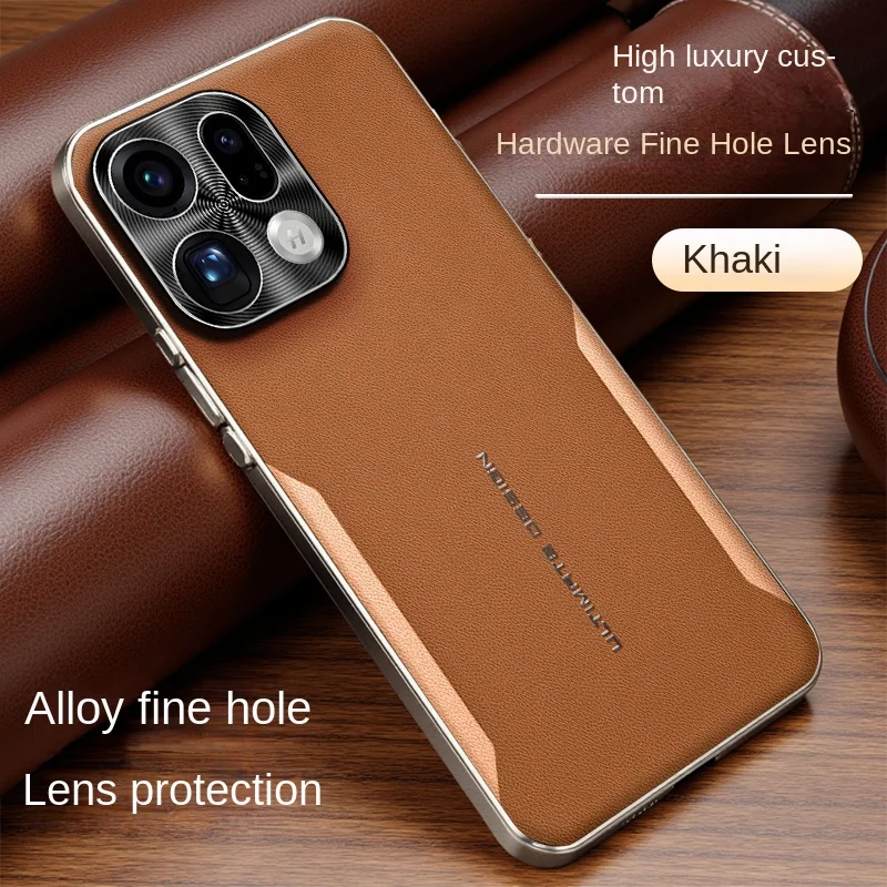 Electroplating Color-Block Leather Shockproof Phone Case with Soft Edge