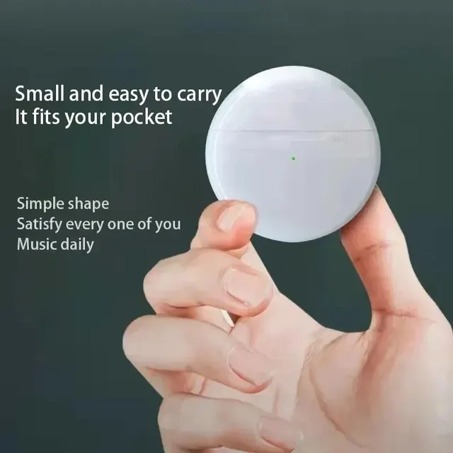 Original Air Pro 6 TWS Wireless Bluetooth Headset 5.3 Headphone Mini Earphone with Mic Charging Box for Xiaomi iPhone Earbuds 4