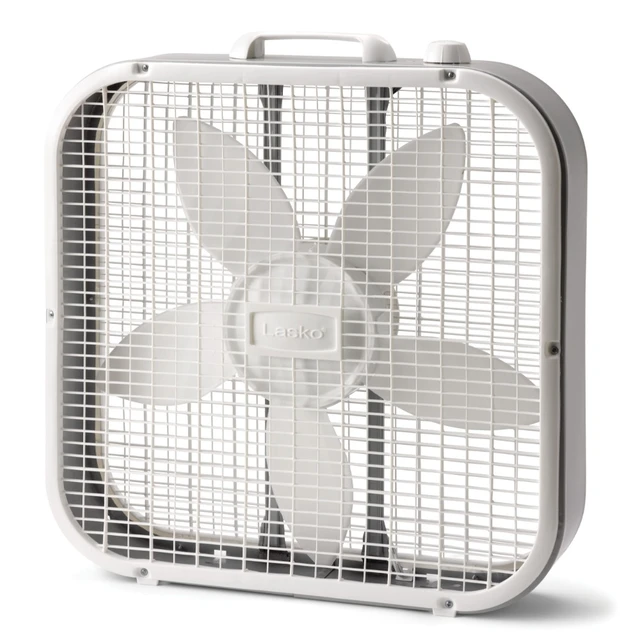 5 Pieces 2023 New Lasko Cool Colors 20 Box Fan with 3-Speeds, B20200,  White - AliExpress
