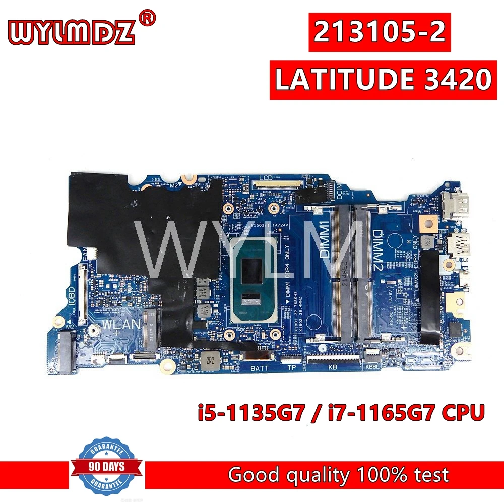 Scheda Madre Per Laptop Cpu 213105/I5-1135G7 I7-1165G7 Per Scheda Madre Per Notebook Dell Latitude 3420 014Wmv 03 Rt7P Testata