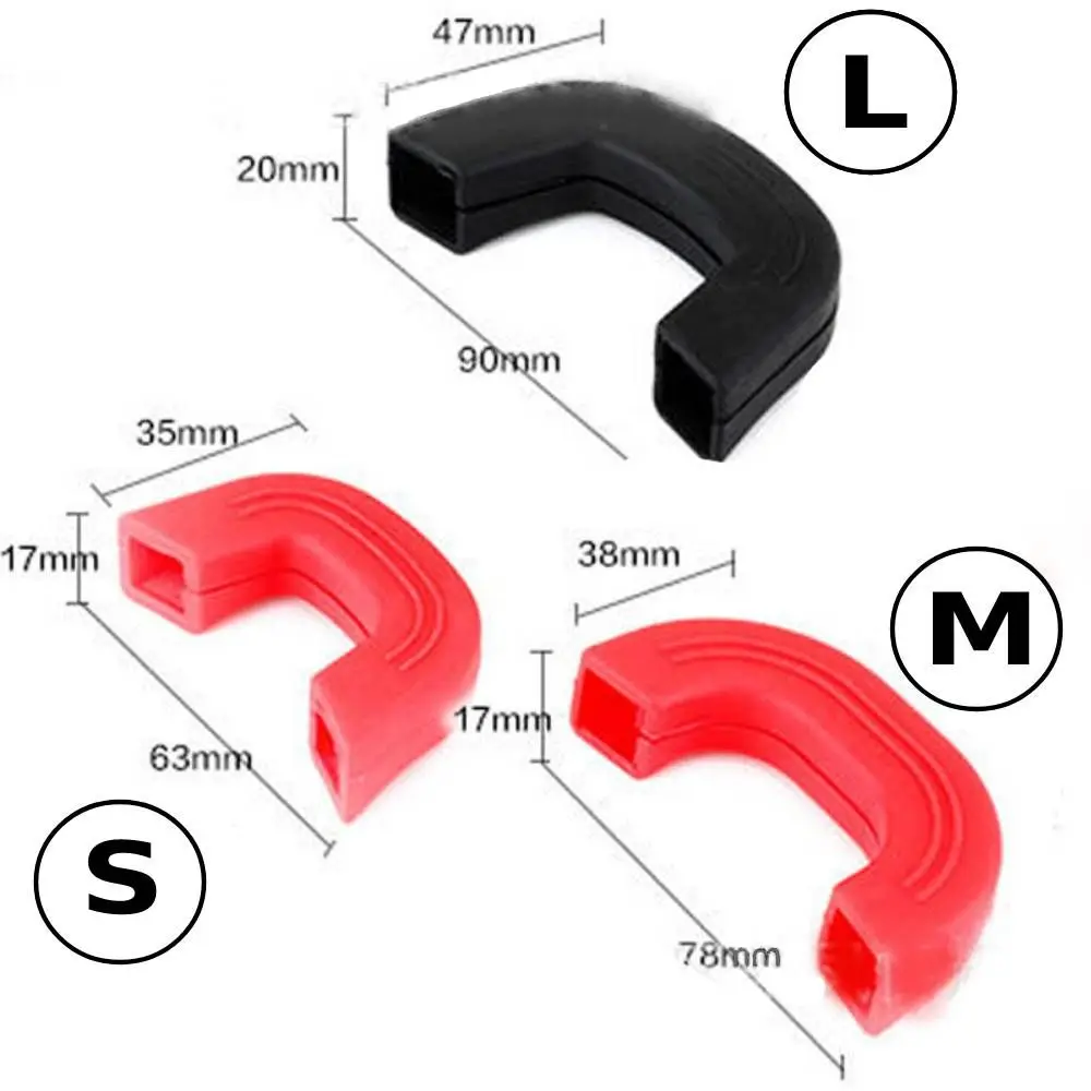 Pot Handle Cover 2PCS Silicone Anti-Scald Pot Handle Cover Non-Slip Pot Ear Clip Sleeves for Frying Cast Iron Skillet Pan Kitchen Tools