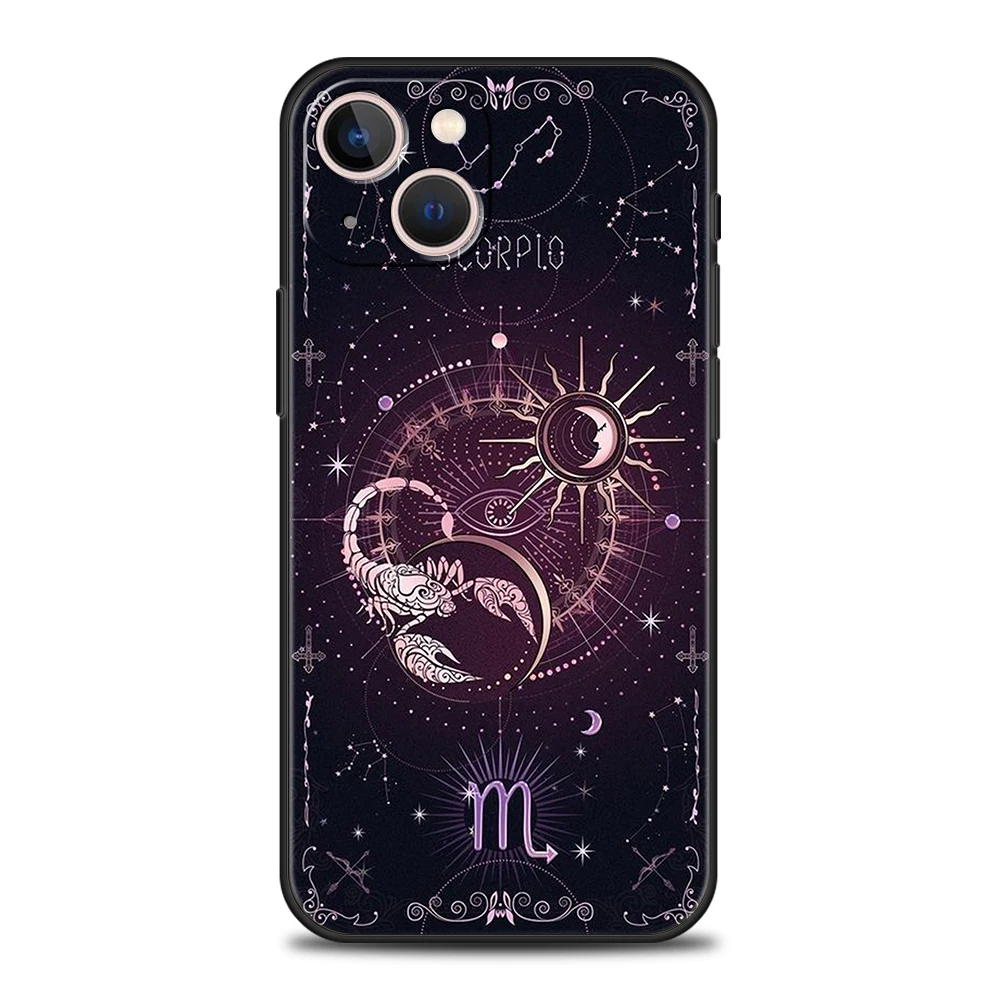 Hexen Mond Tarot Mystery Totem Handy hülle Abdeckung für iPhone 16 15 14 13 12 Pro max xr xs 11 7 8 plus stoß feste Silikon hülle – Detail 7