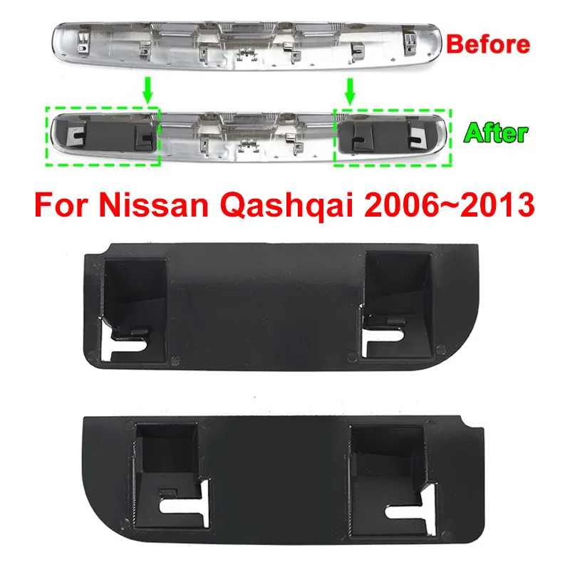 닛산 Qashqai 2006-2010 2011 2012 2013 후면 뒷문 부츠 핸들 수리 스냅 클립 키트 클립 90812JD00H 90812JD20H