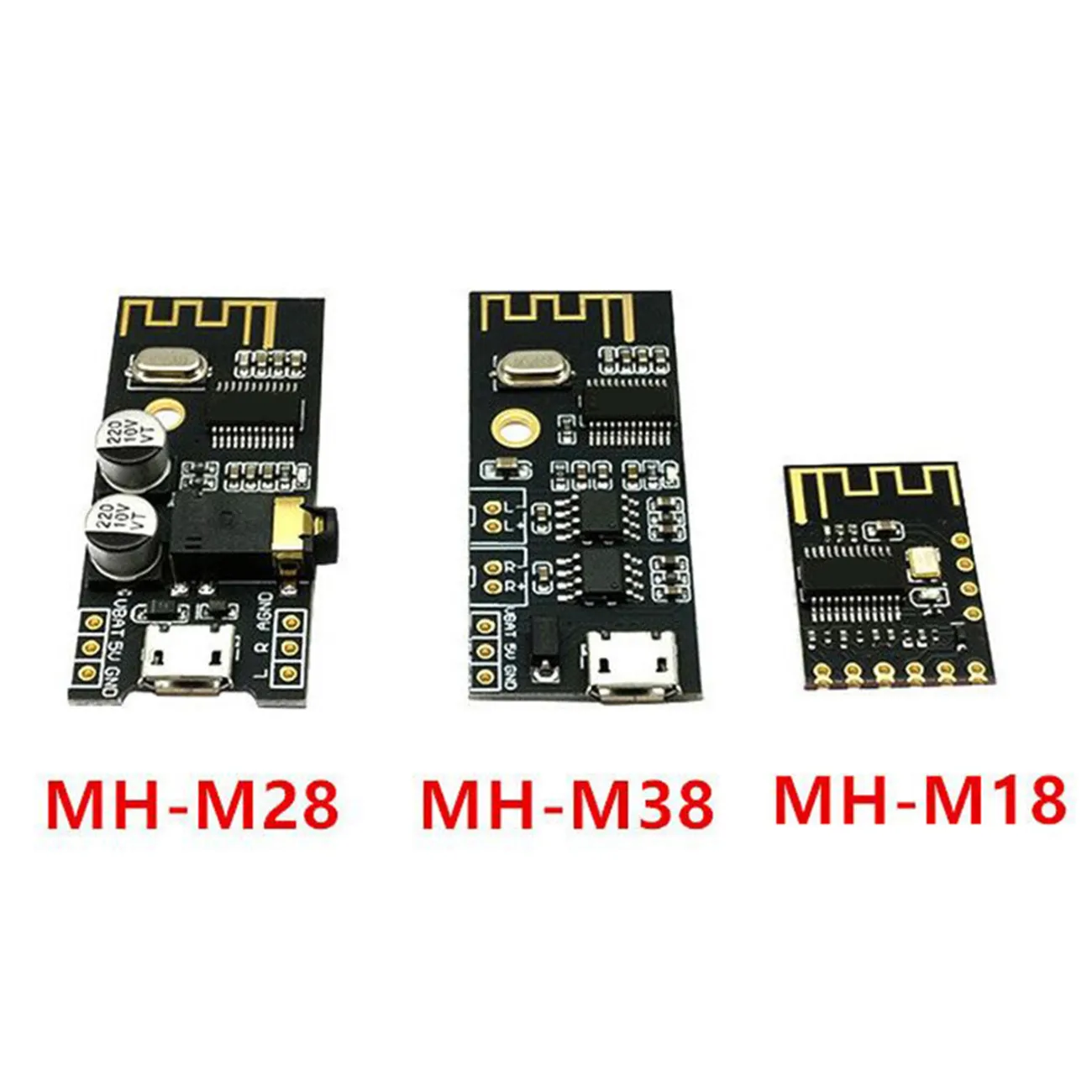 Audio Board Audio Amplifier Board Audio Receiver Board Mini Mp3 Player Module Arduino Development Board Development Board Circuit Board MH-MX8 MP3 Decoder Board Bluetooth 4.2 5.0 Audio Modul Verlustfreie Stereo DIY Refit Lautsprecher Hohe Fidelity HIFI M18 M28 M38