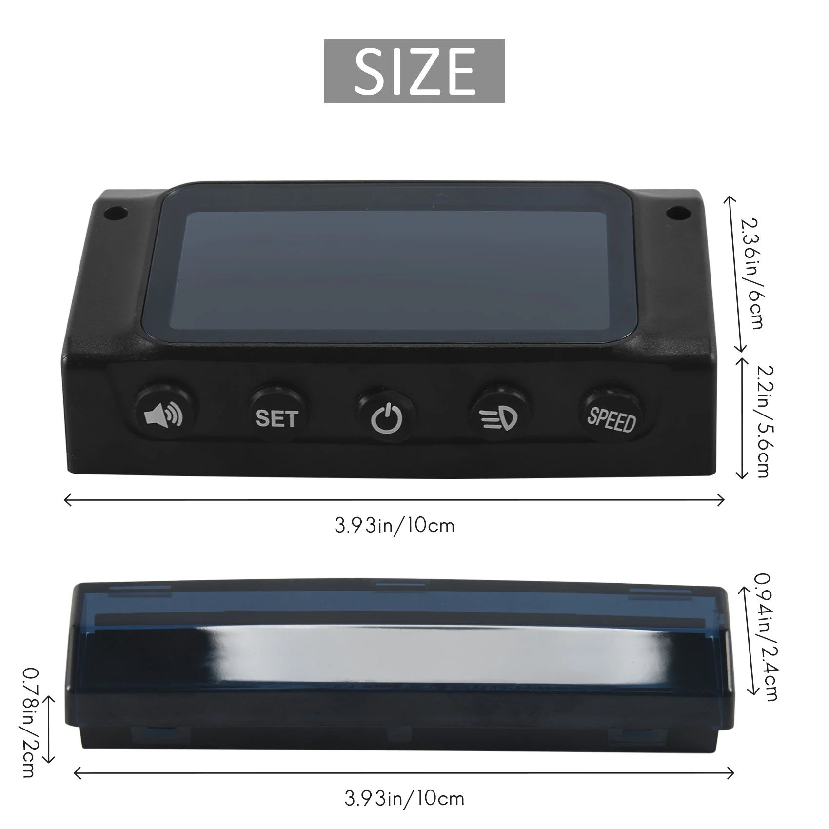 Lcd Display Protect Shell Cover With Accelerator Brake Handle Led Light Cover For Kugoo S1 S2 S3 Electric Scooter