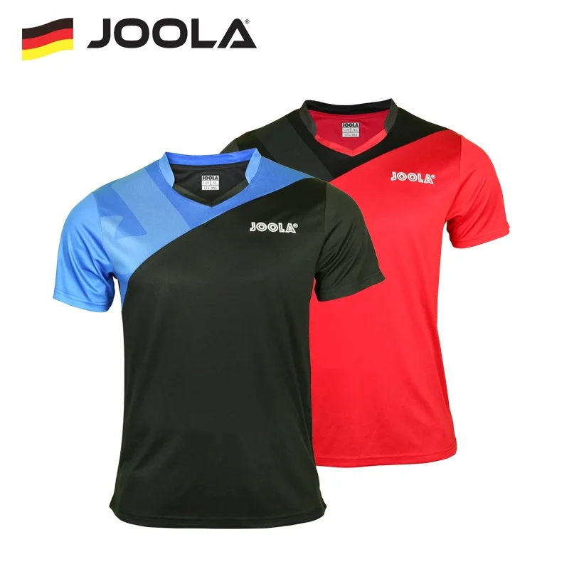 Authentic JOOLA Kids Children Table Tennis Clothes Sportswear Quick Dry Short Sleeve Ping Pong T-shirts Sport Jerseys Tops