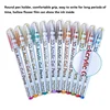 24/36/48 Colors 3D Acrylic Gel Pens , 1.0mm Quick Dry Hand Journal Pen Can Stack Color Marker canetas back to School Stationery 5
