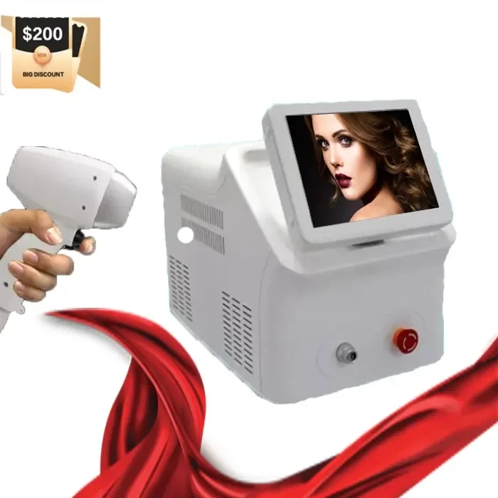 

2023 Salon Beauty Laser Hair Removal Professional 3 Wave Diode Laser 755 808 1064 Portable Laser Hair Removal Machine