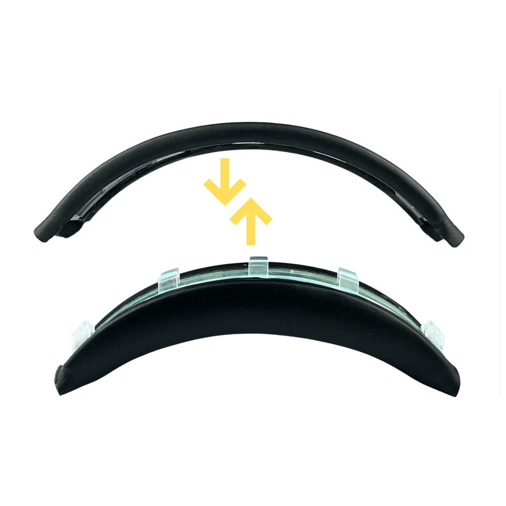 WH1000XM3 Easy Install Snap On Headband Earpads for Sony WH-1000XM3 Headphone Replacement Headband Headstrap Ear Pad Cushion
