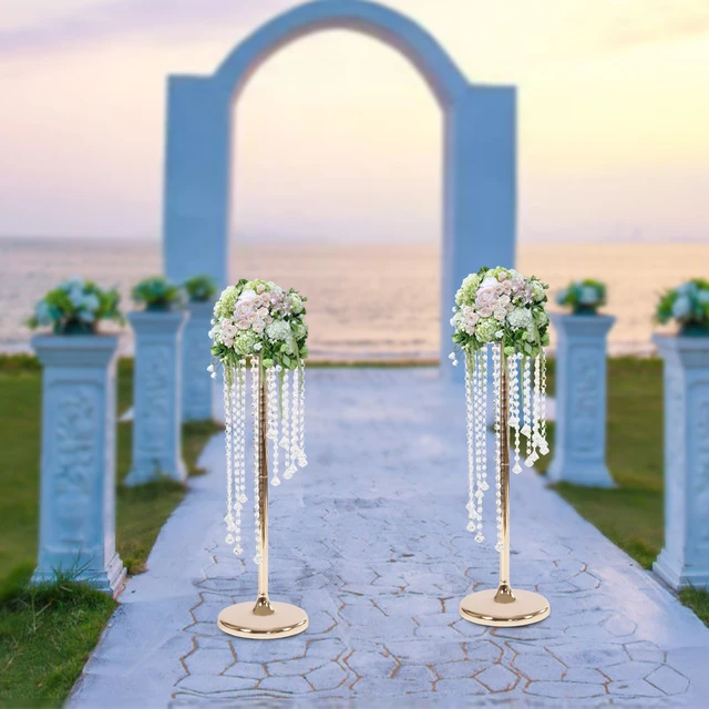 Table decorations with height  Tall wedding centerpieces, Black vase  centerpiece, Wedding centerpieces