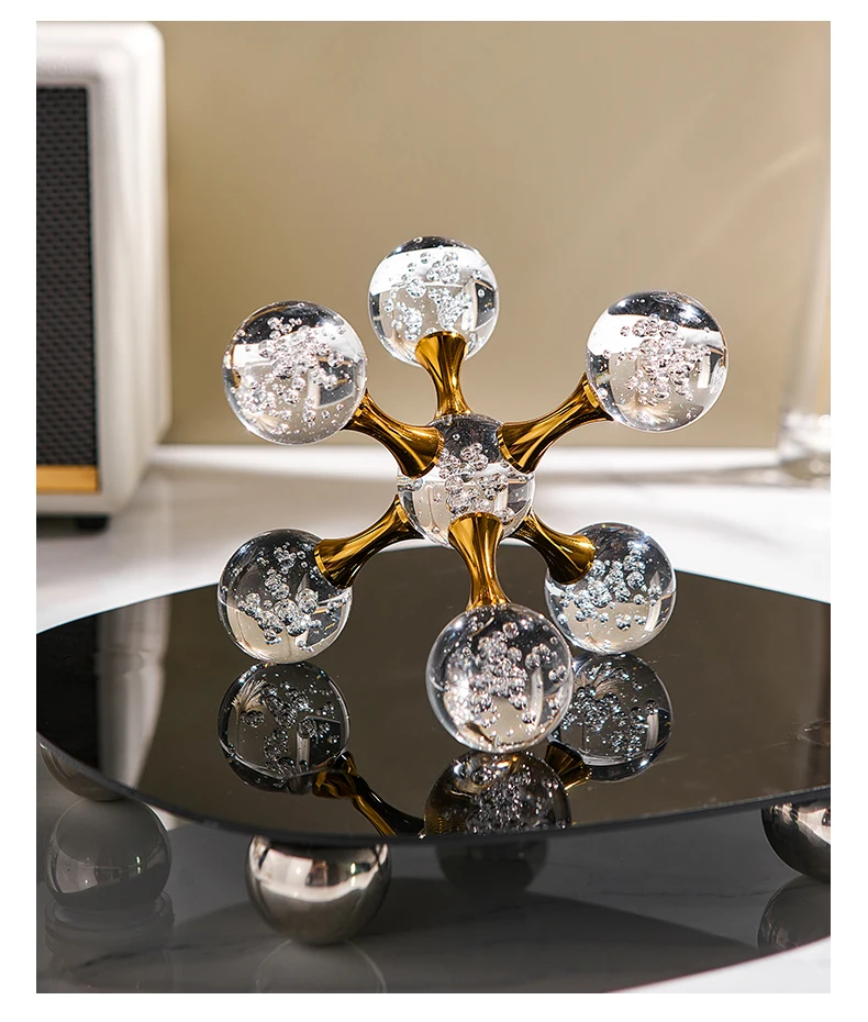 Crystal Ornament Nordic Luxury Home Decor