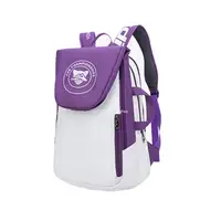 Folding Tennis Backpack with Separate Shoe Badminton 2-Rackets Tennis Handbag Adjustable Sports Racquet Bags Dropship 2