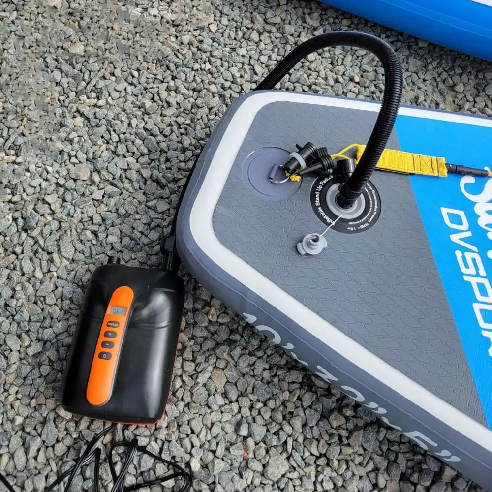 インフレータブルポンプ付き電動エアポンプ,最大16/20 psi,dc12v