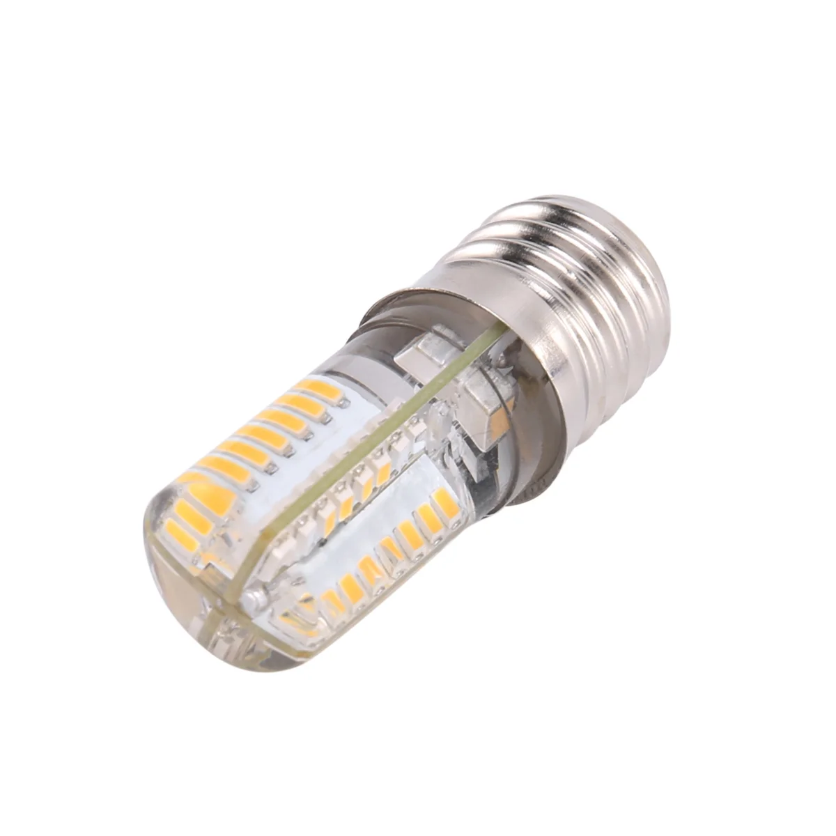 BAAU 10X E17 Socket 5W 64 LED Lamp Bulb 3014 SMD Light Warm White AC 110V-220V