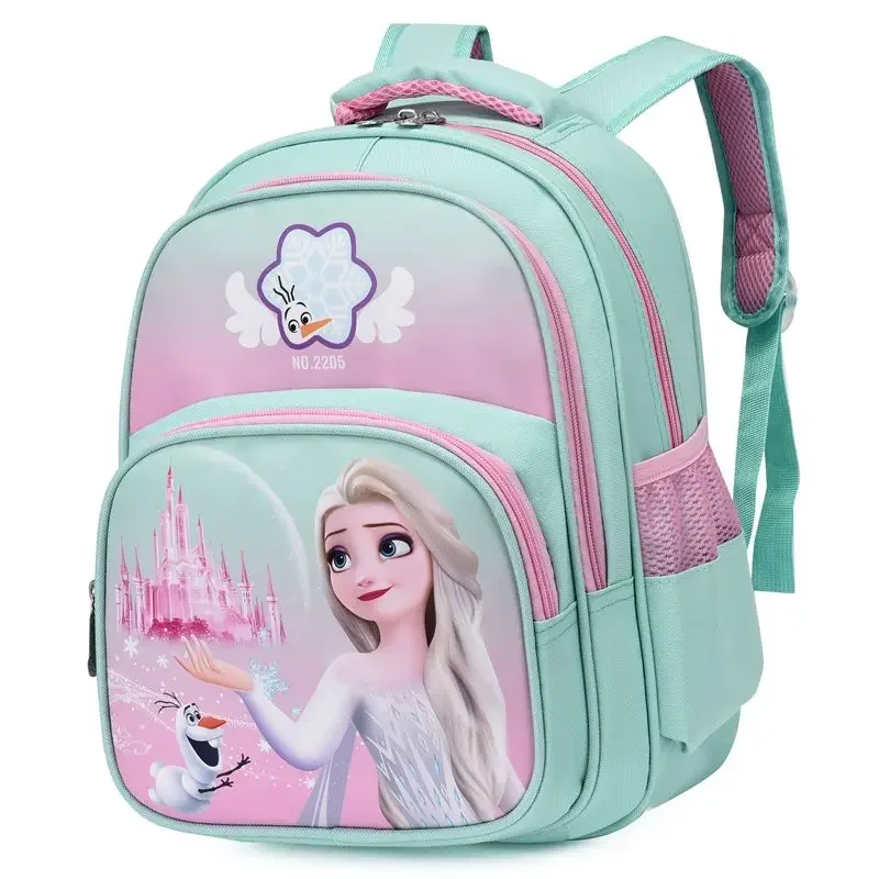 Disney cartoon Spider-Man frozen Kids Backpack Schoolbag Girl  Cute Backpack Bag 4