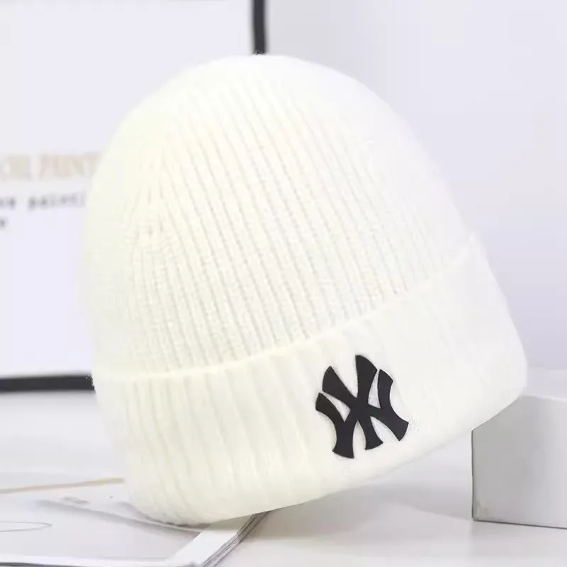 Knitted Pullover Hat Letter Warm Hip Hop Couple Men and Women Autumn and Winter