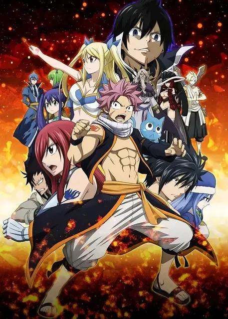 Full Diamond Painting Japanese Anime Fairy Tail DIY Embroidery