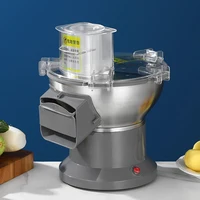 110V/220V Electric Vegetable Cutting Machine Automatic Vegetable Cutter Potato Shredder Commercial Carrot Shredding Machine 2
