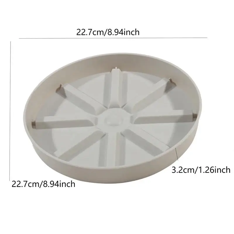 Popular Capable of Storing Water Pot Tray Round Resin Flower Drip Outdoor Indoor Tree Planter Stand Garden Supplies plant stand,plant pot rack,flowerpot holder