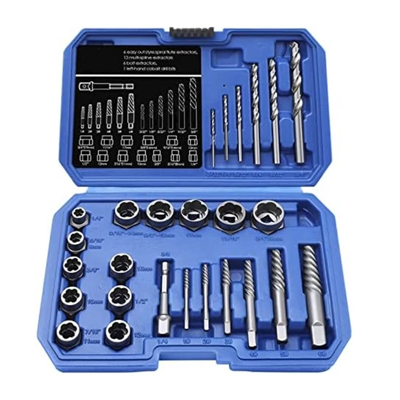 drill-bit-with-hex-adapter-out-broken-lug-nut-extractor-stripped-screw-remover-set