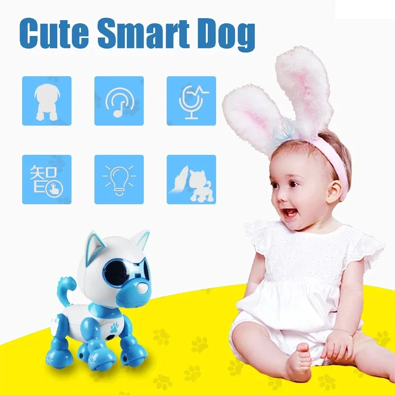 Intelligent Mechanical Dog Multifunctional Electronic Music Dance Walk Interactive Pet Robot Dog Toy Children's Educational Toy 4