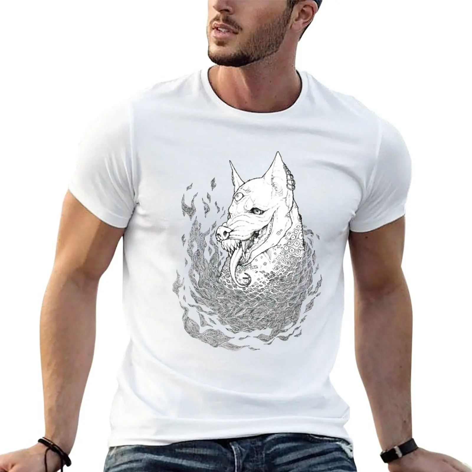 

Hellhound T-Shirt oversized t shirt graphics t shirt summer top oversized t shirt men
