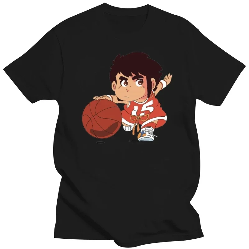 T-Shirt No Fruit Of Loom Uomo Gigi La Trottola Basket Manga Fumetti Idea Regalo Marchio Alla Moda 986% Cotone Stampato Rotondo N