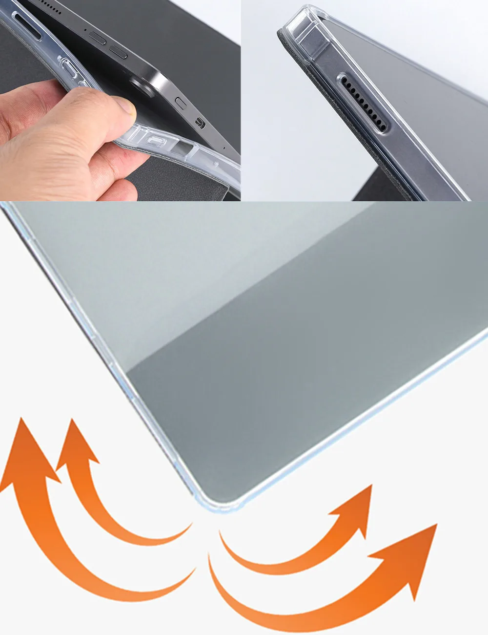 Aleta para Chuwi Hipad Mais 11 Polegada Tablet Case de Couro do Plutônio para Chuwi Hipad Mais 11 Folding Stand Dobrável Suporte Proteger Escudo Case da - Imagem 6