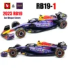 Bburago 1:43 2023 Las vegas RB19 #1 #11 Red Bull F1 Racing Formula Car Static Simulation Diecast Alloy Model Car 1