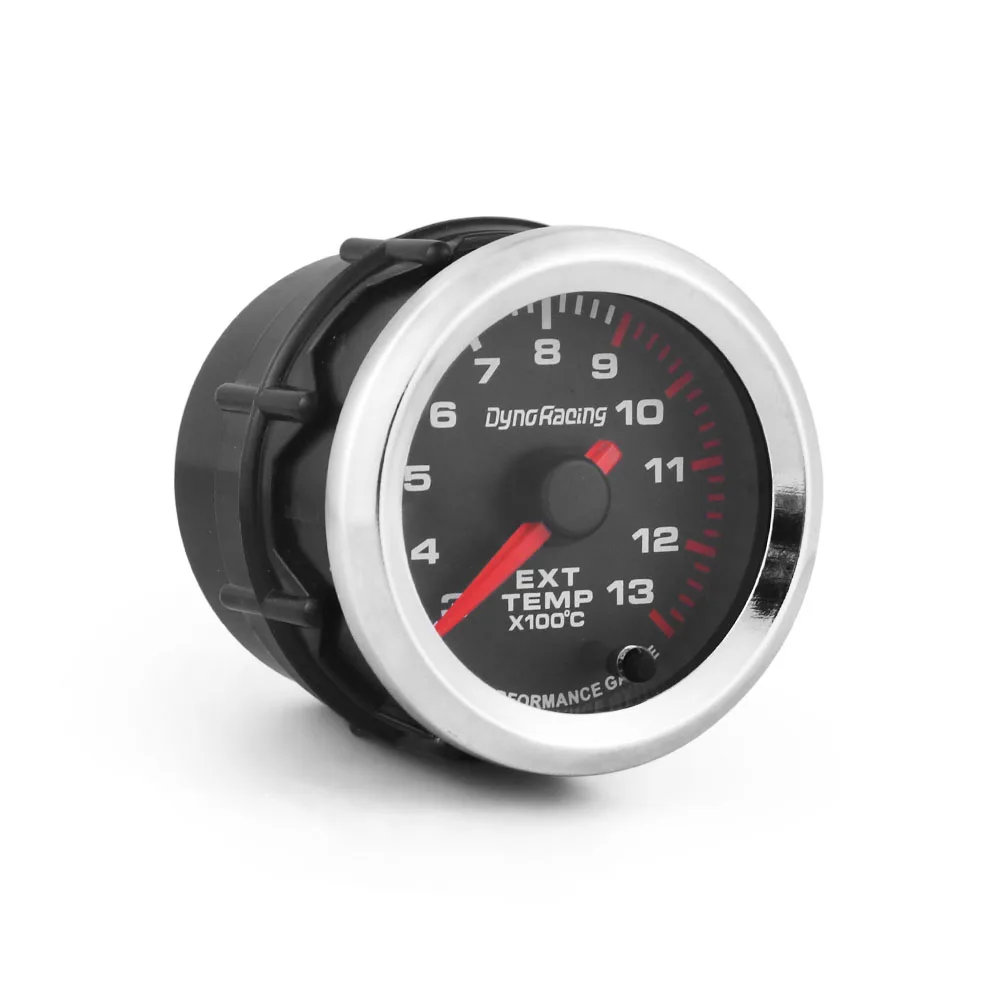 Car Gauge Exhaust Temperature Sensor Dynoracing 2" 52mm Car Exhaust Gas Temp Gauge