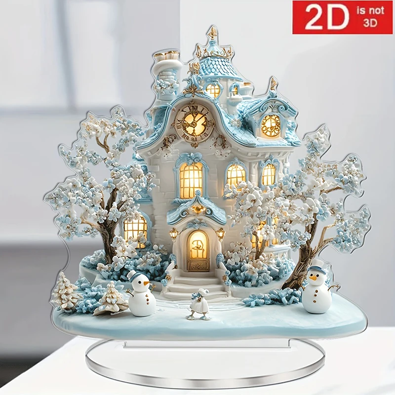 1 PCS Of Festival Decoration, Christmas Style, Multi-functional Desktop Decoration For Home,office Andbedroom, Unique Gift Idea