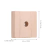 100 Pcs Parrot Chewing Toy Wooden Blocks Bird Cage Climbing Toys Foraging Hanging Cockatoo Biting Macaw Cockatiel 4