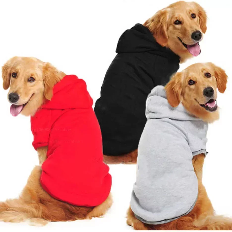 Sudaderas con capucha deportivas para perros, ropa de abrigo cálido para perros pequeños, medianos y grandes, gatos y cachorros, Otoño e Invierno