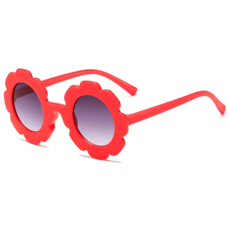 

children's South frame Korea round sunglasses, sun flowers, cute baby, UV resistant sunglasses, sun protection glasses for men
