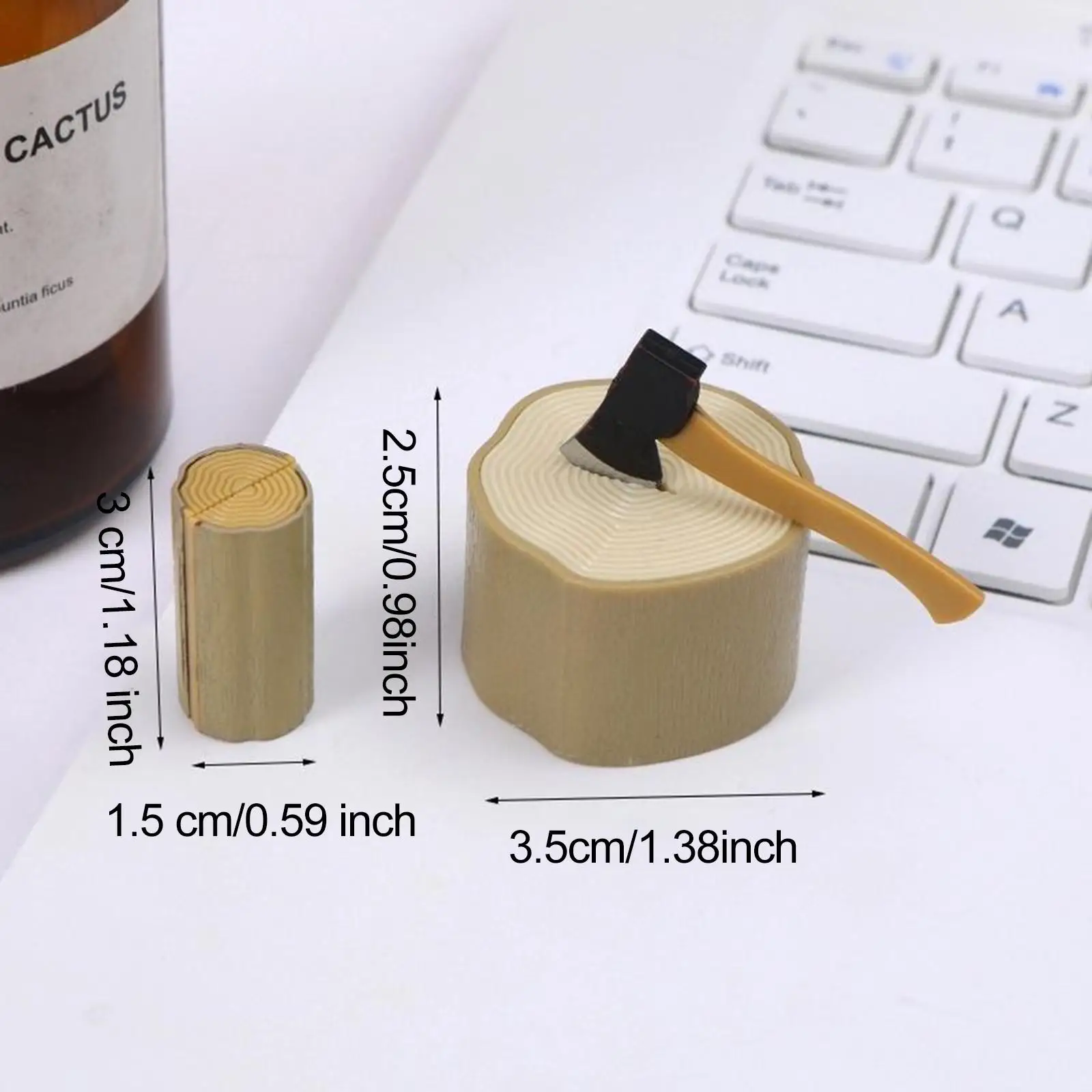 1:12 Axe and Wooden Stake Set Micro Landscape Mixed Model Supplies Mini Garden 1:12 Axe and Wooden Stake Set Micro Landscape Mixed Model Supplies Mini Garden