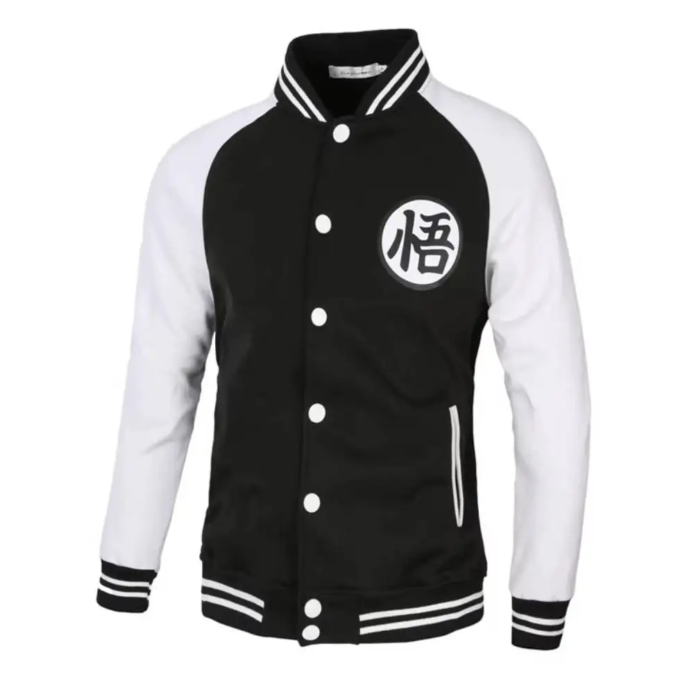 Jackets New College Varsity Coats Youth Stand Collar Sweatshirts Outerwear Baseball Uniform Comfort Sportswear Men's Jersey Tops