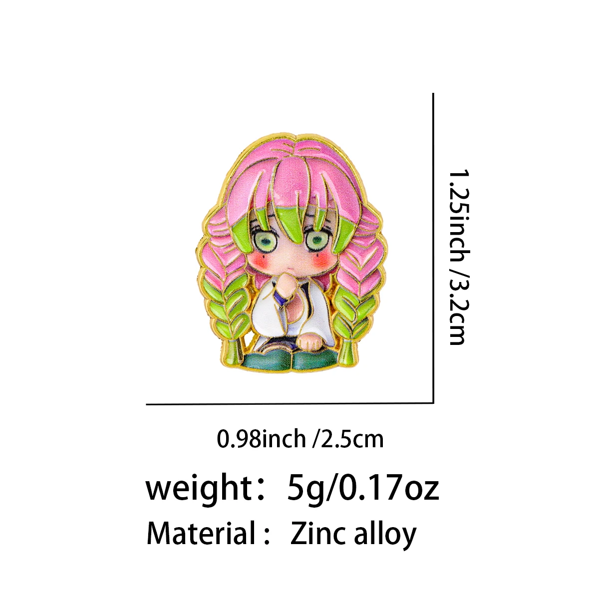 Charming Anime Enamel Pin: Cute Cartoon Lapel Brooch for Clothes & Accessories Gifts
