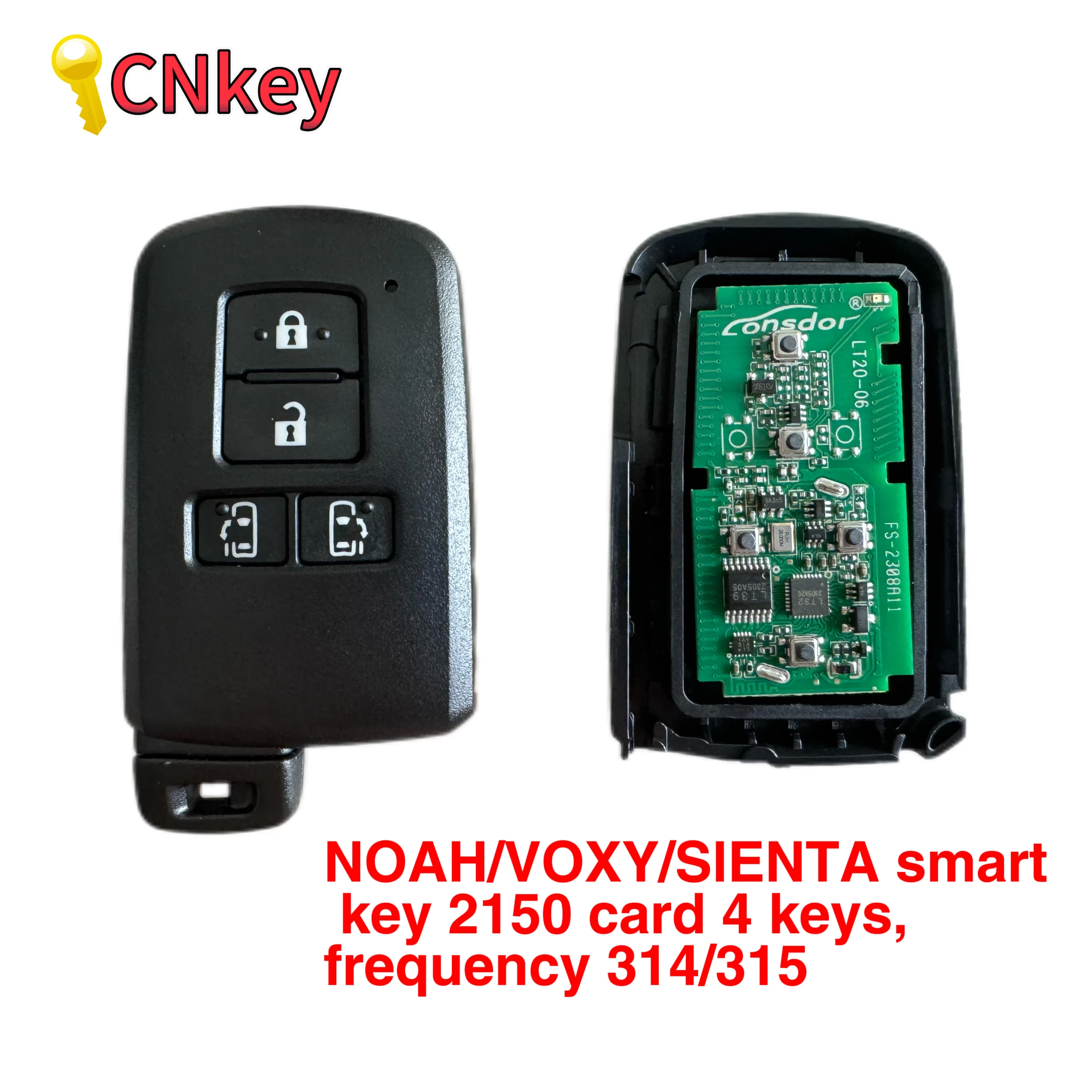 Toyota Noah Smart Key 2150 Card 314/315mhz - AliExpress