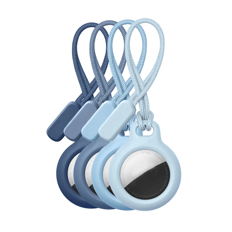 Custodia Airtag Sleeves Per Apple Airtags Con Custodia Protettiva Anti-Smarrimento In Corda Gps Tracker Airtag Shell Cover Holder Per Apple Airtag