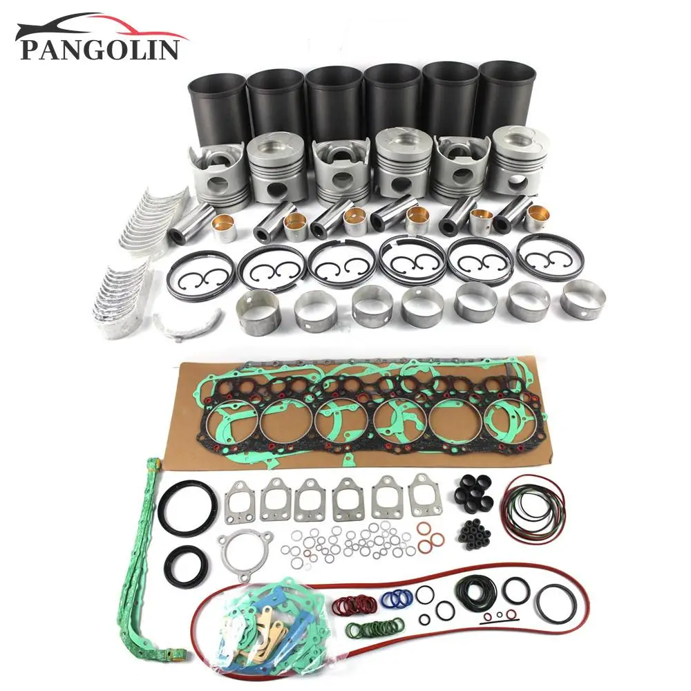 

H07C H07CT Набор для восстановления двигателя, Стандартная замена для Hino Hitachi EX220-5 EX270-5 с гарантией 3 месяца