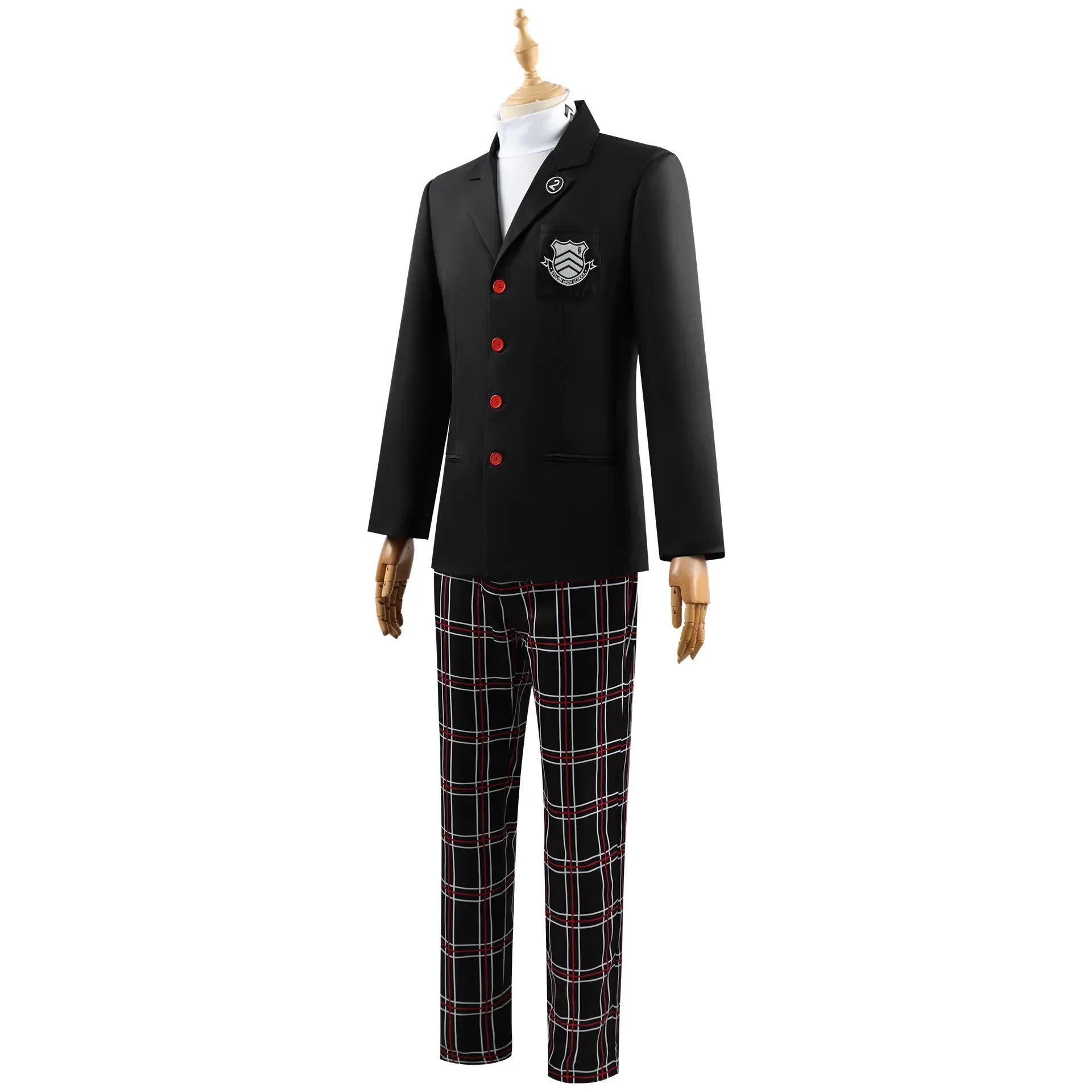 Persona 5 Royal Kasumi Yoshizawa School Uniform Cosplay Costume for Adults (Unofficial)