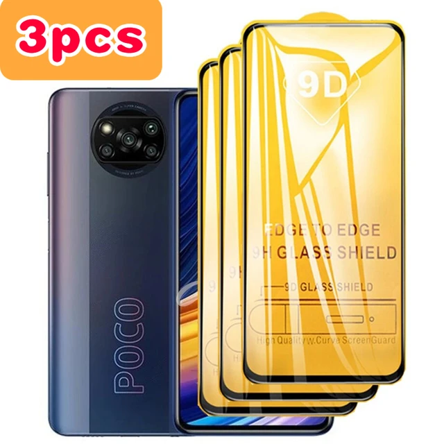 Glass Screen Protector  Xiomi Pocophone X3 - X3 Pro Screen Protector  Xiaomi Case - Aliexpress