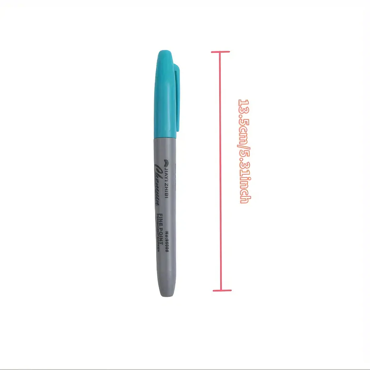 12colors Fine Point Permanent Markers, perfect for Classroom, Office, Durable and Long-Lasting. No suitable for Whiteboard 5
